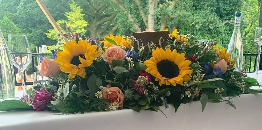 Wedding Flowers Liverpool, Merseyside, Bridal Florist,  Booker Flowers and Gifts, Booker Weddings | Eilidh and James